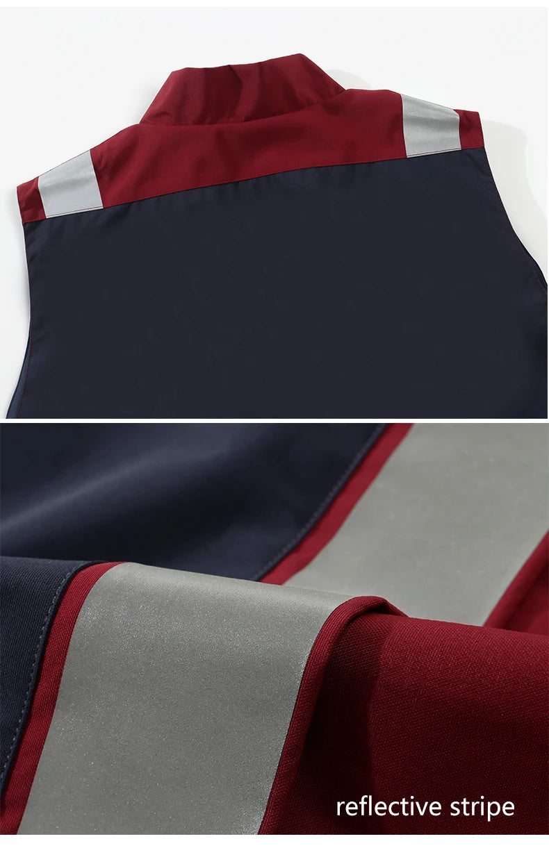 RescuePro NW Notfallweste Sicher - 6 Taschen, Reflekt L