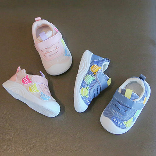 LunaKids Mädchen Sneaker Atmungsaktiv - Mesh Größe 24 30