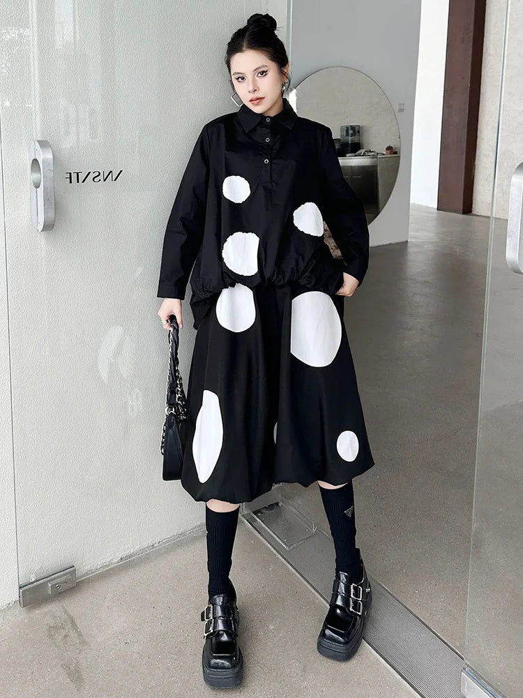 EAM 1DH9366 Unregelmäßiges Hemd-Rock Set - Größe XL