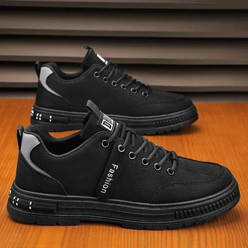 Wear resistant New BreathableWork Safety Shoes Trendy Versatile Comfortable Eva Insoles Rubber Upper shoes for men sneakers men