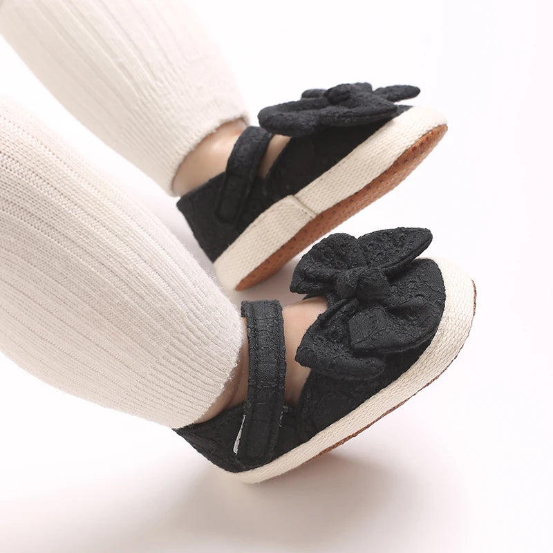 Baby Mädchen Schuhe 2025 - Süße Blume Rutschfeste Sohle Mary Jane Stil - Mode Sandalen Frühling Sommer 0-12M