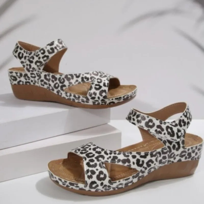 Summer Women Shoes Sandals Elegant Walking Shoes Beach Ladies Shoes Wedge Women's Sandals Non-Slip Footwear Sandal Women Female