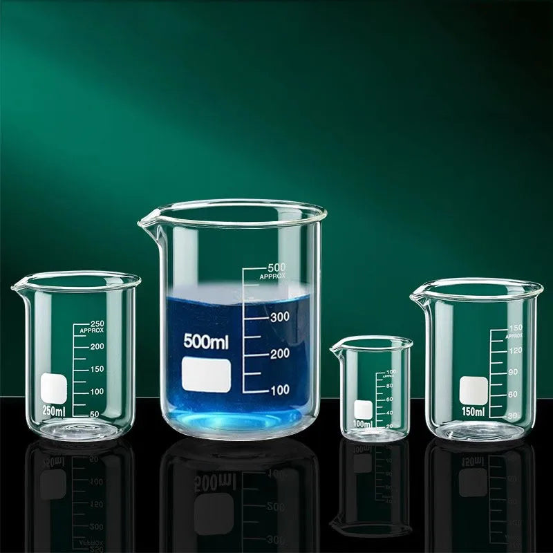 YWDLH 3er Messbecher Hitzebeständig - 250ml 500ml 1000ml