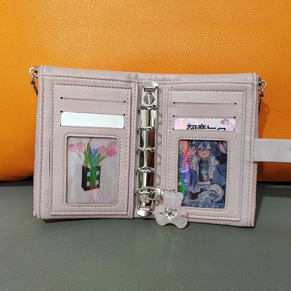 Premium Leder Notizbuch 2025 - Multifunktional Student Organizer A8 M5 Mädchen