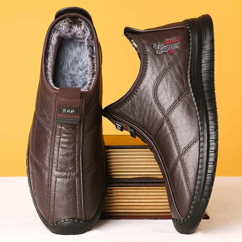 Henan Winterschuhe Velvet Warm - Größe 38-48, Wasserdicht, Rutschfest