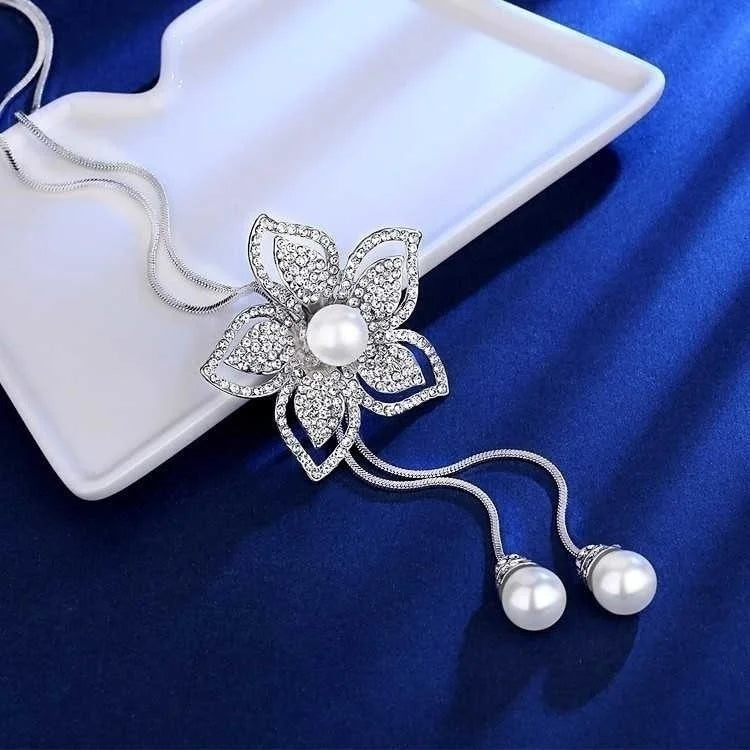 Statement Maxi Fashion Long Necklaces & Pendants for Women Fashion Geometric Necklace Jewelry Collier Femme Collar Accessories