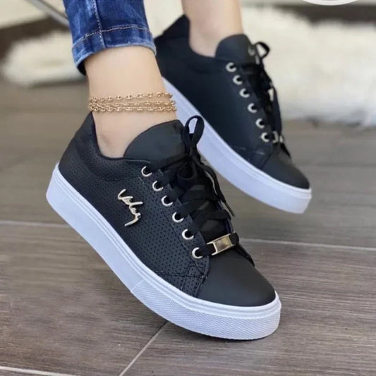 Woman Spring Autumn Casual Tennis Sneakers White Sport for Women Outdoor Jogging Lightweight Platform Shoes Tenis Feminino Flats