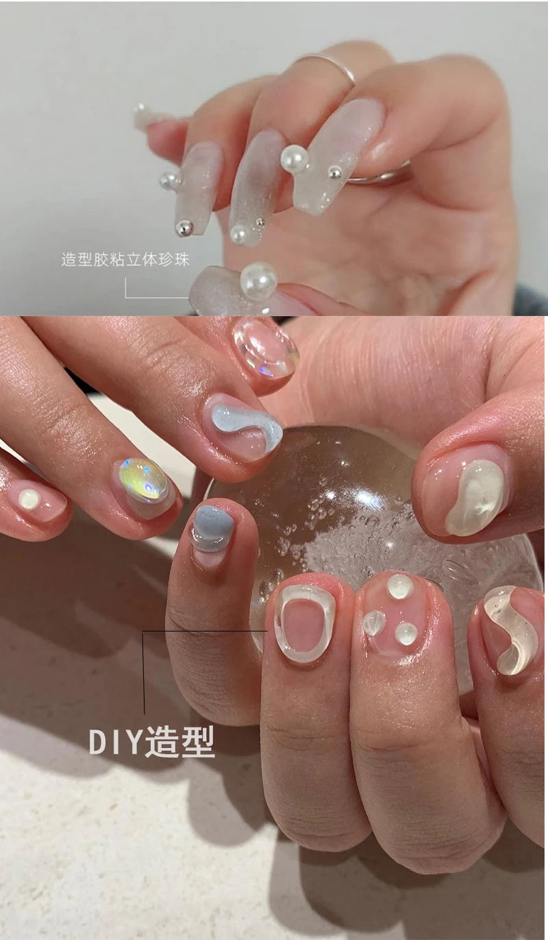 MAFANAILS GYNET Starker Nagelkleber - 5ml 3.5x2.8cm UV