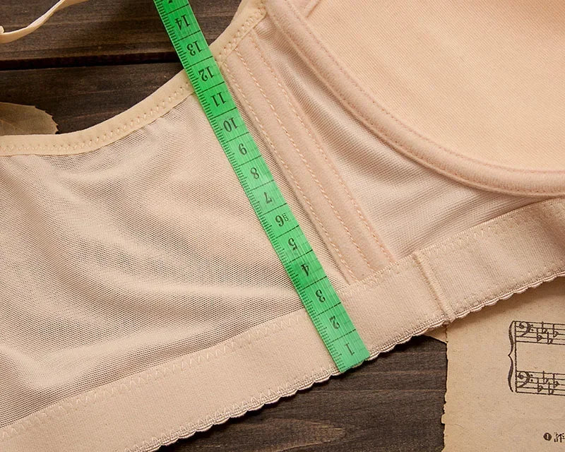 elegant Bra Women Lace Push Up Bralette Wire Free Mesh Large Size Lingerie Solid Color Seamless Thin Wireless Soft Floral Bralette