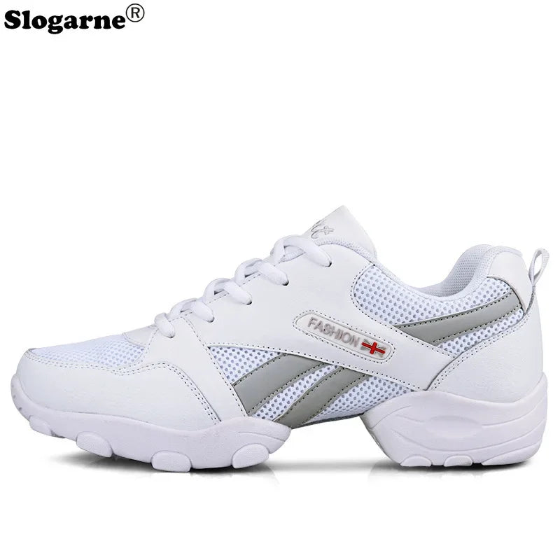 Men's Dance Sneakers High Quality Fitness Shoes Man Soft Sole Modern Jazz Outdoor Travel Gym Yoga Sports Dance Shoes Latin Shoes