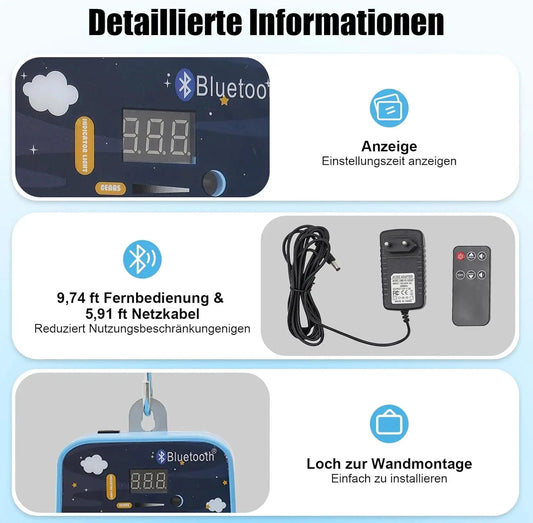 Elektrische Federwiege Mit 9 Geschwindigkeiten Und Timer