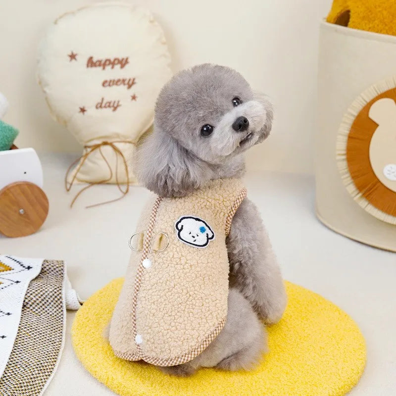 DOGGYZSTYLE Solid Fleece Vest - Größe Material Wärmegrad