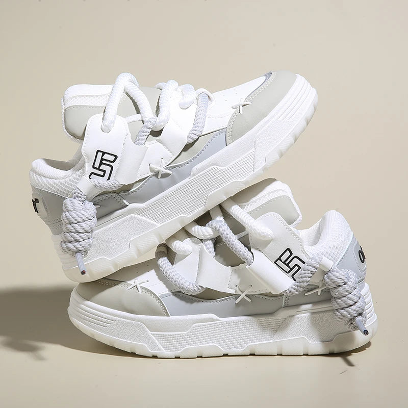 New Women Shoes Fashion Platform Sneakers Ladies Spring Flats Thick Soled Casual Running Shoes for Woman Size 35-42