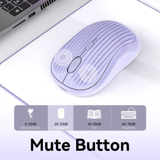 WirelessPro X1 Dual-Modus Maus - 1600 DPI, Type-C, leise