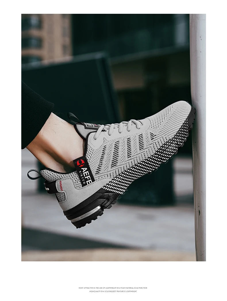 Herren-Laufschuhe 2024: MAEDEF Neue 2024 Männer Laufen Schuhe Atmungsaktiv Outdoor Sport Schuhe Leichtgewicht Sneaker für Männer Komfortabel Athletisch Training Fußbekleidung Kollektion