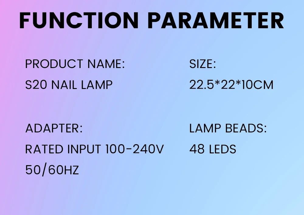 Commodity 168W UV Lampe Wiederaufladbar - 48 LEDs Kabellos