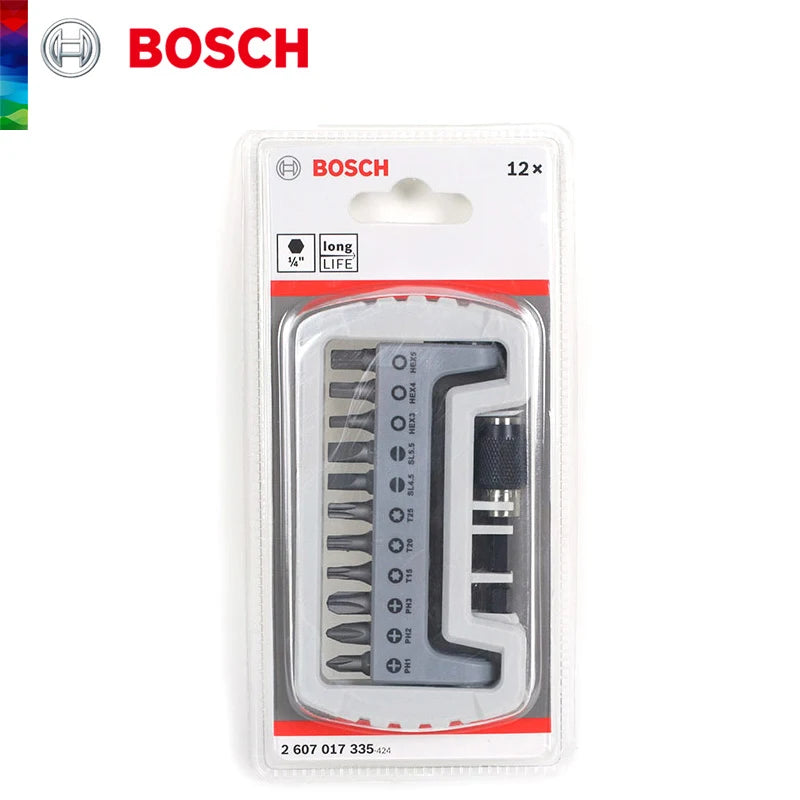 Bosch Screwdriver Bits Kit Impact Control Screwdriver Bits Sets Power Tool Kit Alloy Steel for Electric Drill Accessories