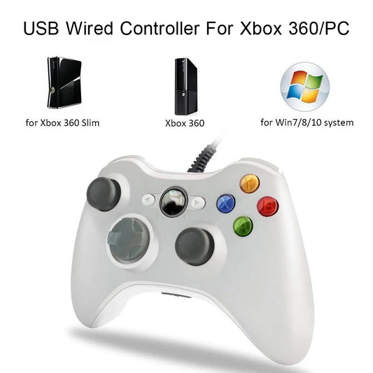 USB Verkabelt Controller Für Xbox 360 /360 Slim Konsole Gamepad Joypad Für PC Joystick Für XBOX360 Konsole Für PC Windows 7,8,10,11