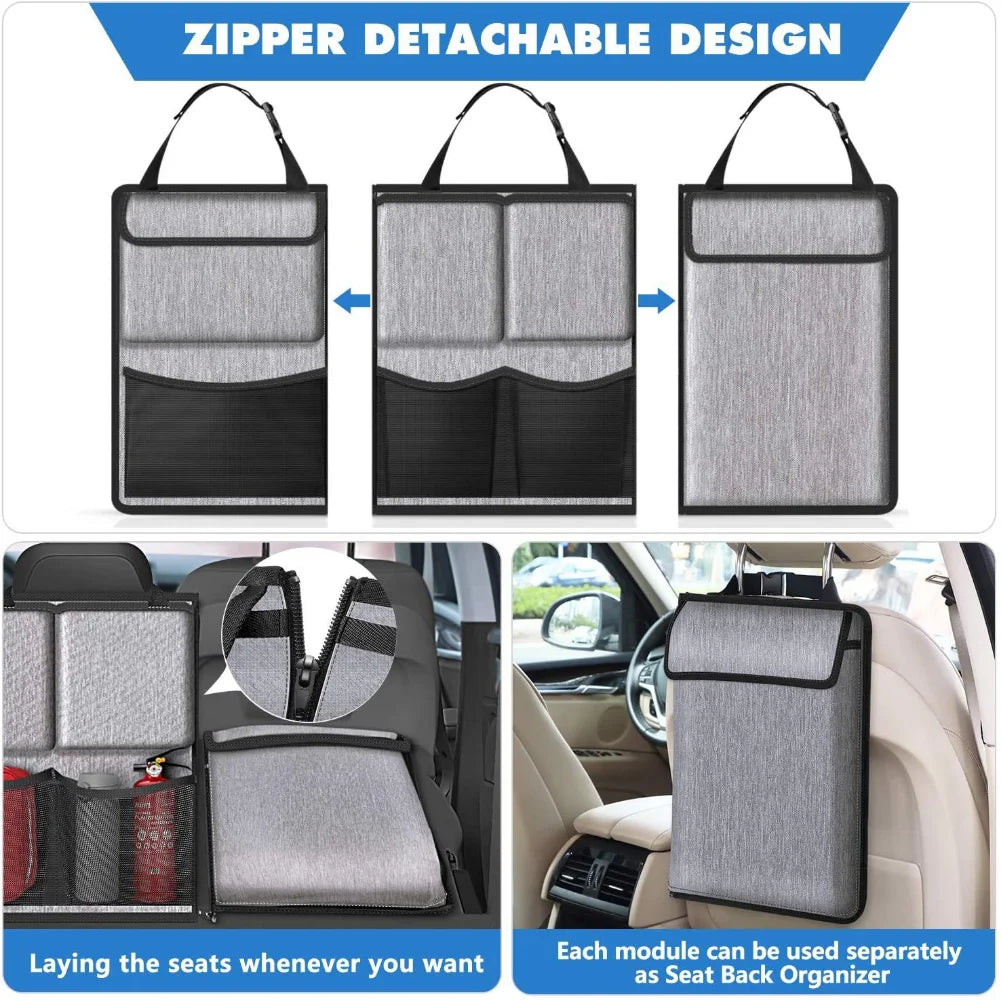 AutoPro 3er Hänger Organizer - Groß Universal Rücksitz