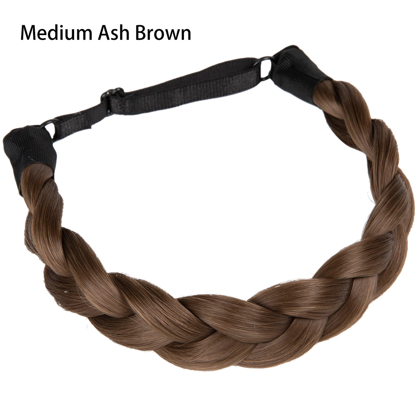 Synthetic Premium Adjustable Handmade Braided Elastic Band Hair Fashion Braiding Hair Headband Headwear For Women