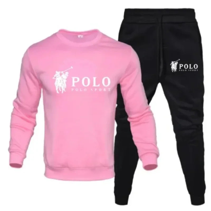 Guangdong Choice Jogging Set Rundhals - Polyester Herbst