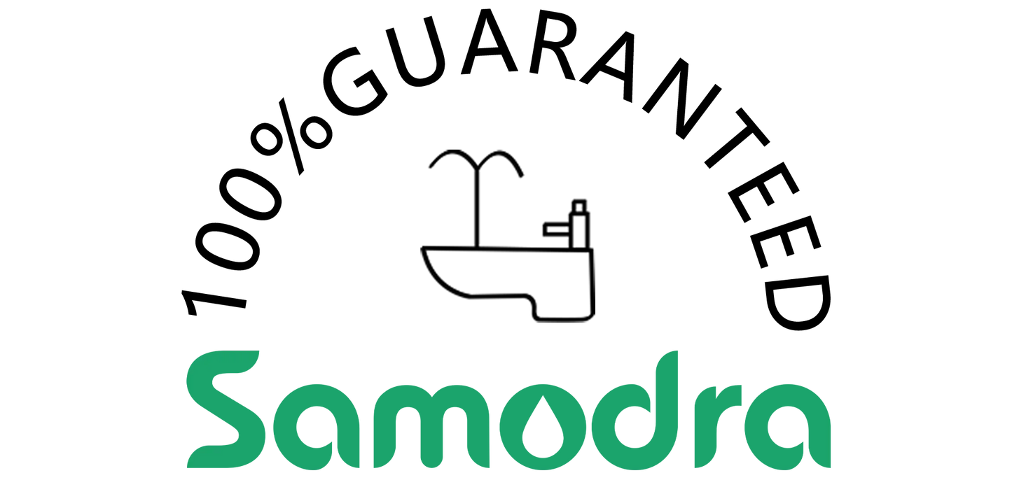 Bidet 2025: SAMODRA Button Non-Electric Self Cleaning - Dual Nozzle Fresh Water Collection