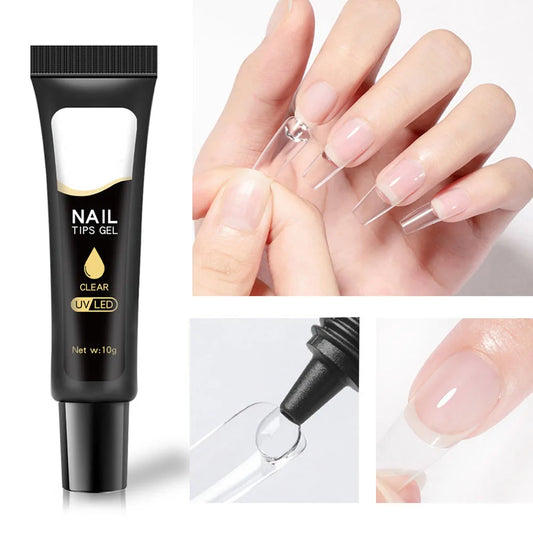Dawndesslo Nail Glue UV LED Stark - 10g Tube Nagelkleber