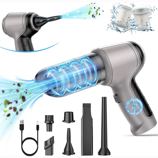 Aspirator auto portabil 95000PA aspirator portabil wireless puternic mini aspirator auto fără fir suflantă