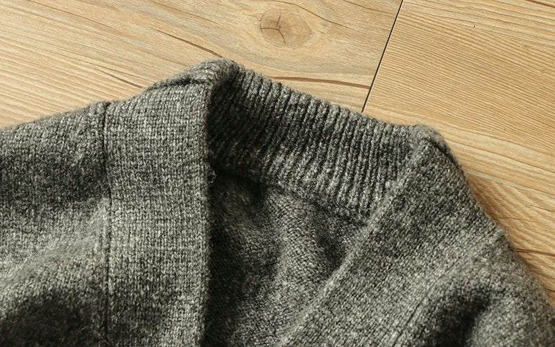 American Vintage Herren Cardigan Warm - Stark, M/L, V-Auss.