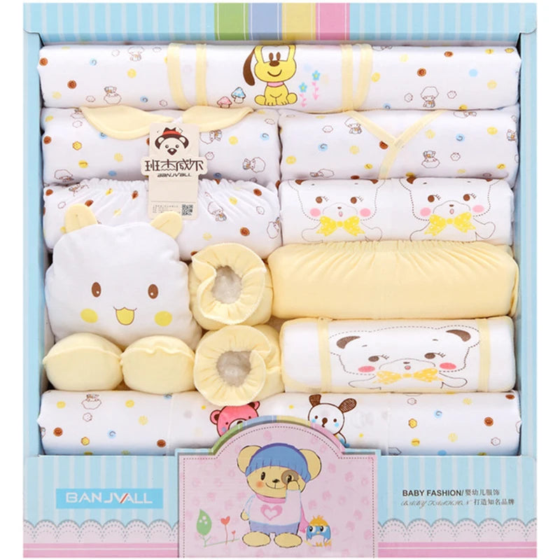 Guangdong Babyset 100 Prozent Baumwolle - 18 Teile 0-12M