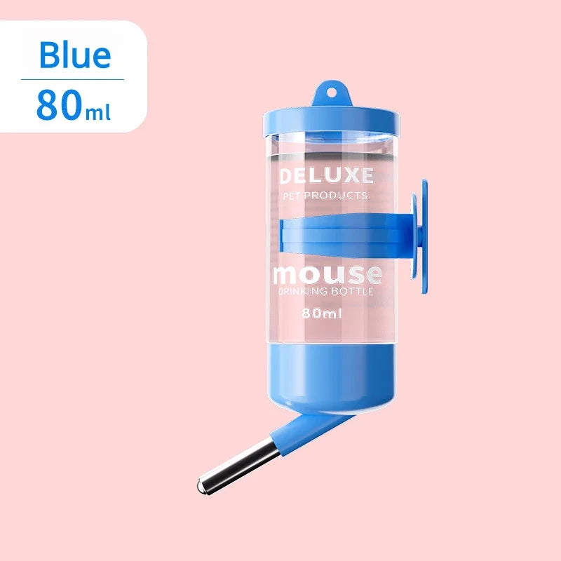 Haustier-Wasserspender 2025: Pet Water Bottle Automatic Water Feeder Hanging Pet Dog Drinking Bowl Plastic Water Dispenser Pet Supplies 80ML/125ML Collection