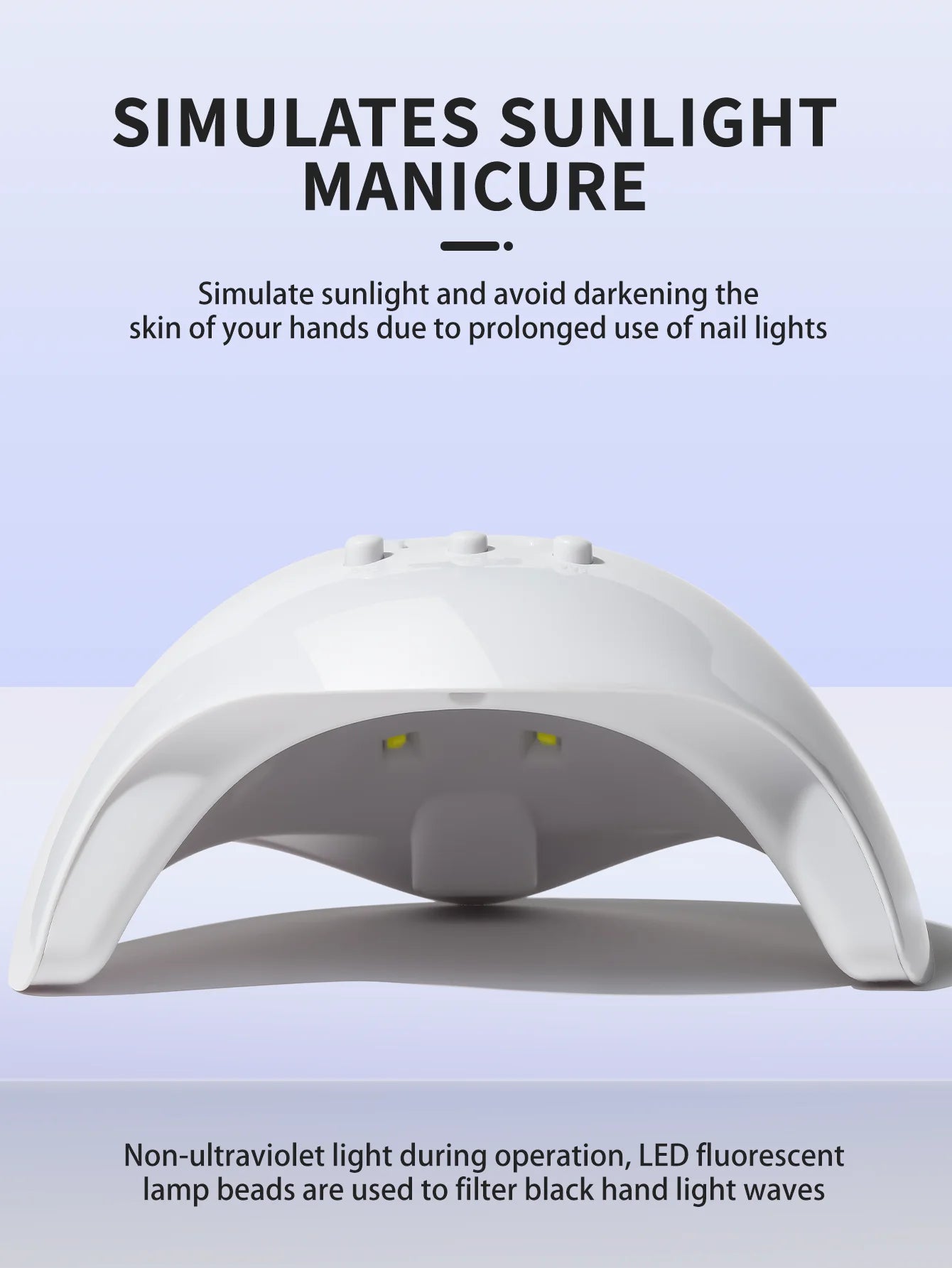 Ctrs 5S Professionelle UV Nagellampe - 12 LEDs 5W 3 Timer