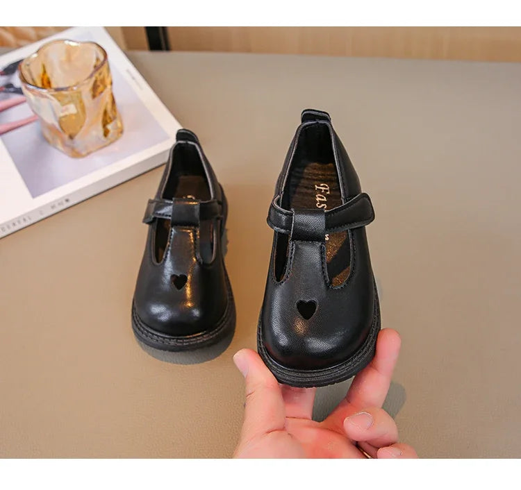 Lina Prinzessin Lederschuhe T-Riemen - Größe 20-27 Weich