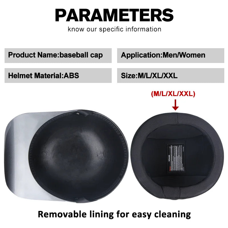 UCHOOSE Baseballkappe Magisch - Akku 1000mAh, Einheitsgr.