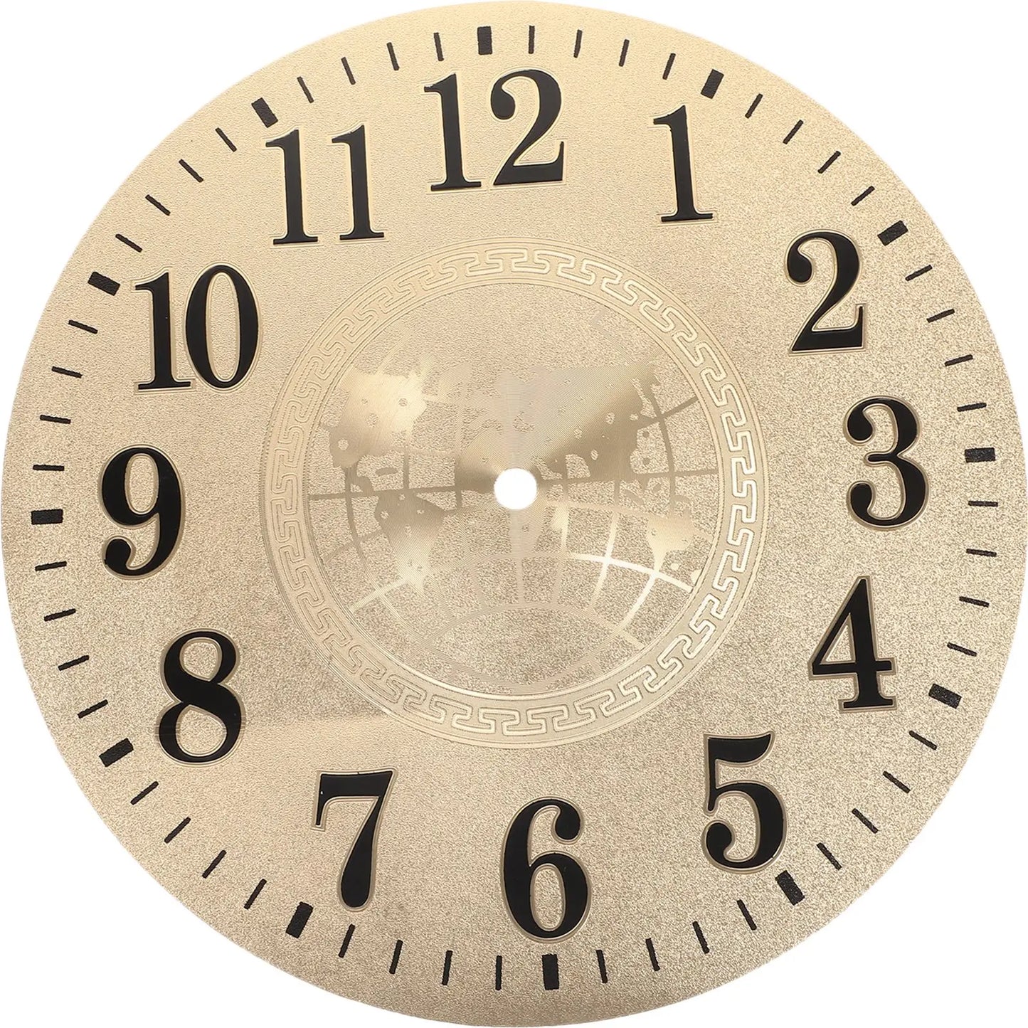 Wall Clock Dial DIY Clock Dial Digital Clock Dial Replacement Clock Dial Accessory Round Clock Dial Wall Dial DIY Clock Part