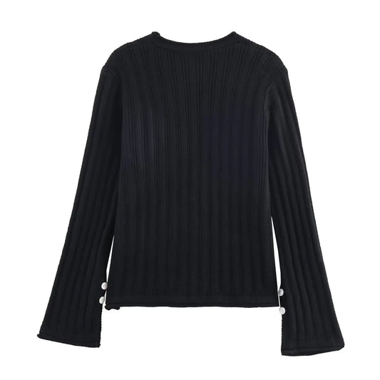 Cardigan CN Jiangsu cu decolteu în V - Închidere cu nasturi, Lungime normală, Greutate material 120-220 g/m²