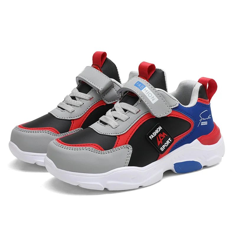NBGAGA Kinder Sneaker Atmungsaktiv - Klett Leicht 7-13
