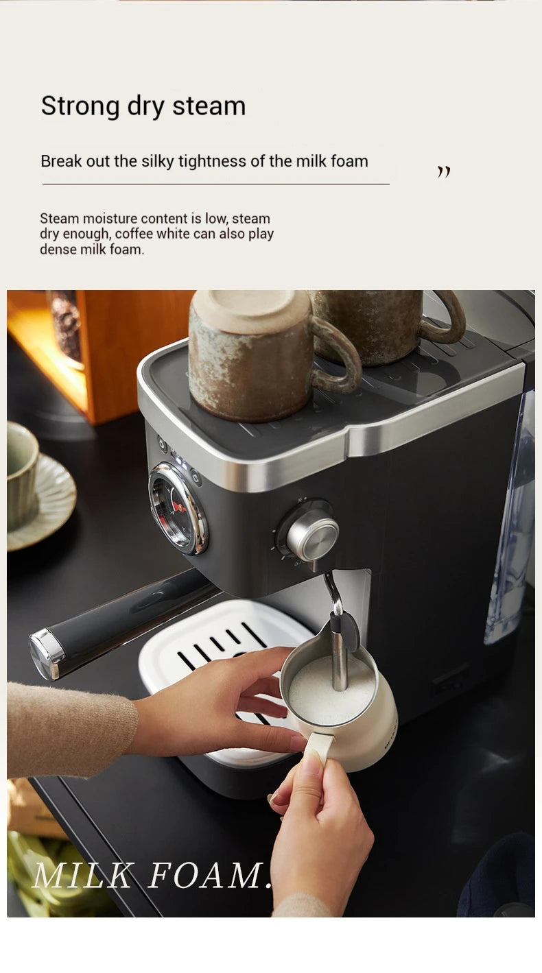 Italienische Kaffeemaschine 2025: 20Bar Espresso-Automat - Premium Barista Collection