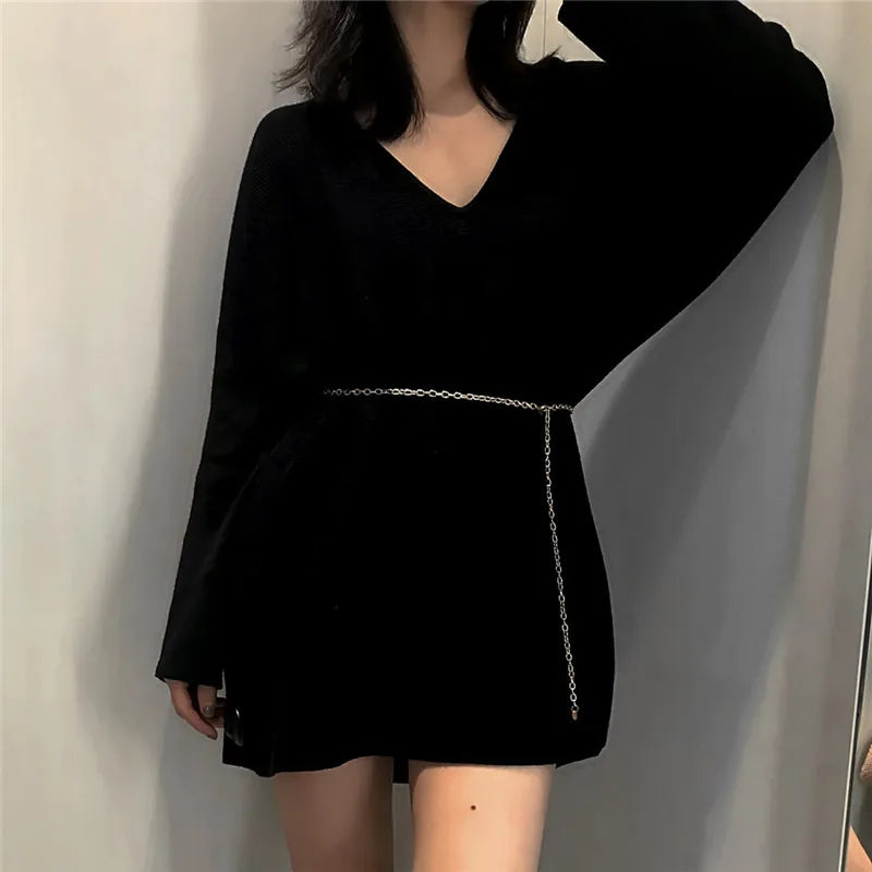 Women Fashion Belts Luxury Designer Belt Retro Silver Carved Hollow Out Chain Belt for Women Elegant Round Metal Women Belt