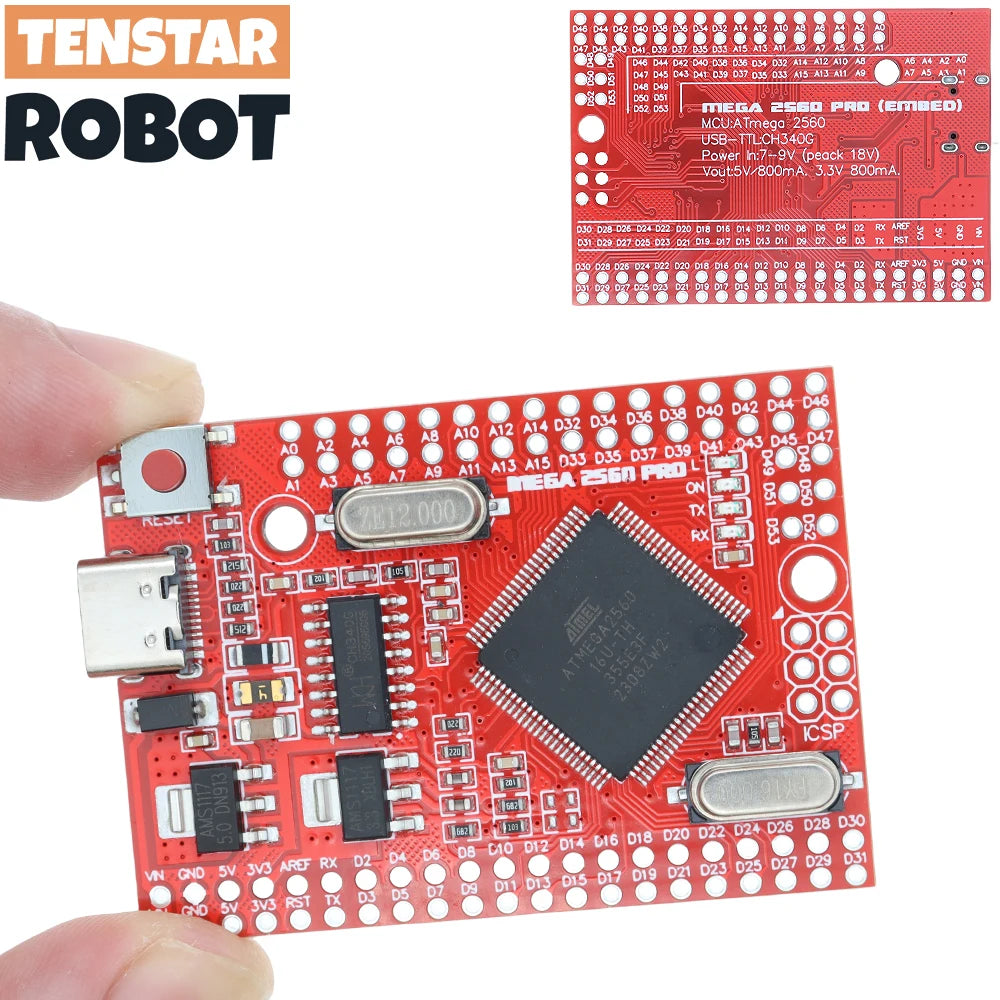 MEGA2560 MEGA 2560 R3 ATmega2560-16AU CH340G AVR Type-C USB Entwicklungsboard für Arduino