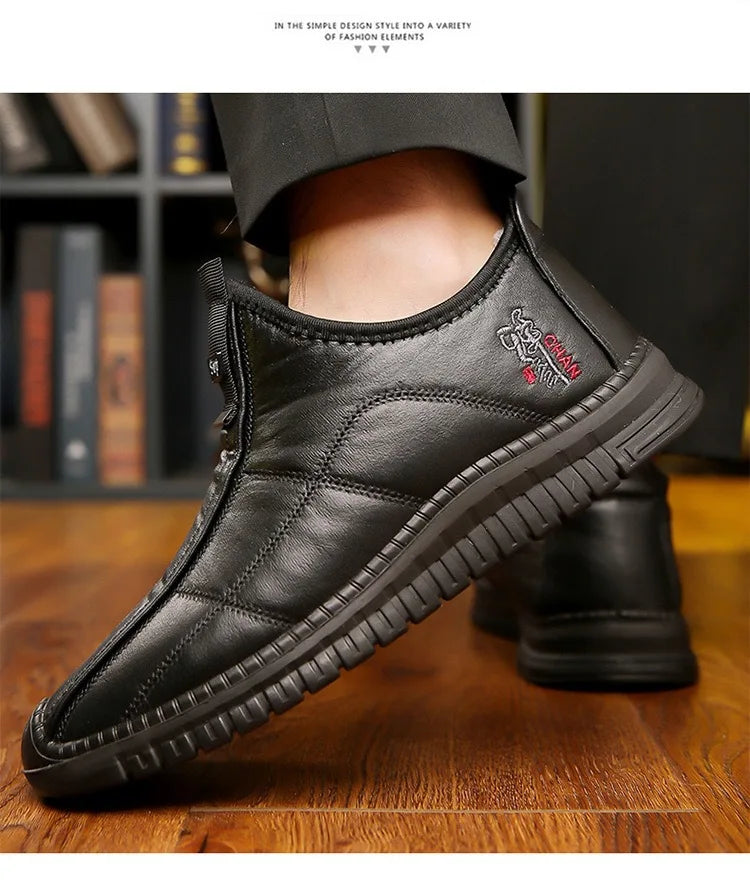 Henan Winterschuhe Velvet Warm - Größe 38-48, Wasserdicht, Rutschfest