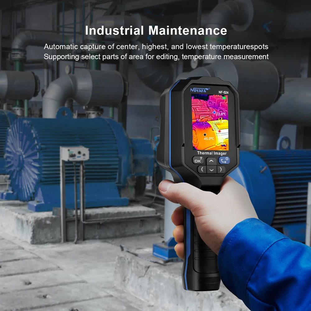 NOYAFA Infrarot Wärmebildkamera 120x90 Thermal Imaging Camera NF-524 Thermal Imager Pipeline Leak Automotive Inspect Tools