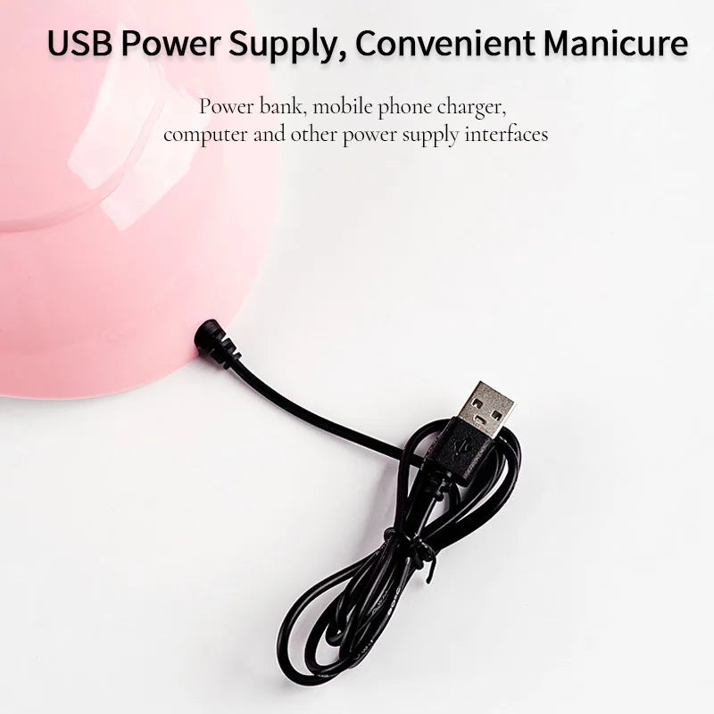 LULAA 54w Lampă UV pentru unghii cu gel Lampă de uscare Material profesional Uscător de unghii Lampă LED pentru accesorii de unghii Instrumente de manichiură