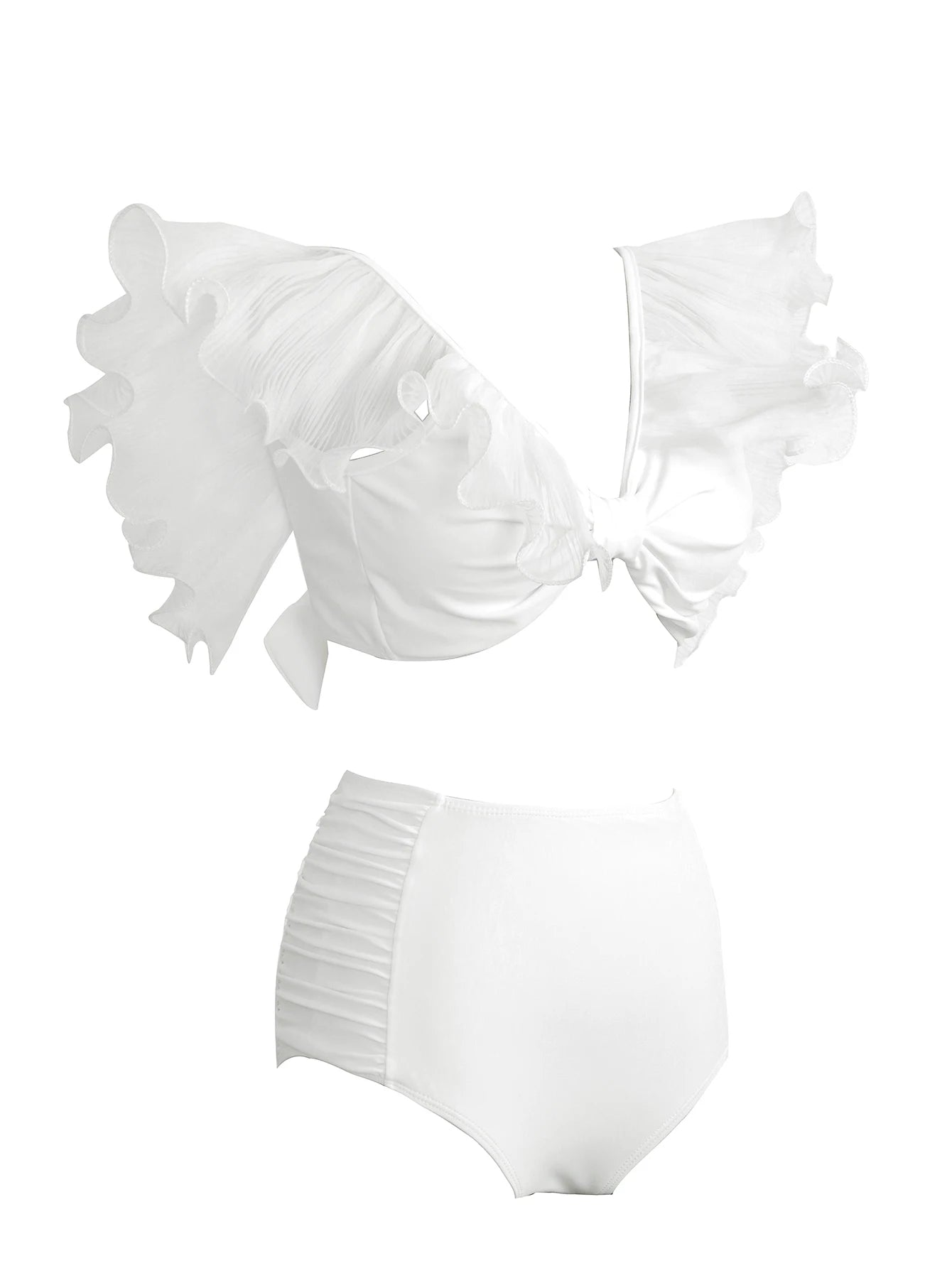 High Waist Schwimmbekleidung Frauen Schwimmanzug 2025 - Ashgaily Elegant Beach Fashion