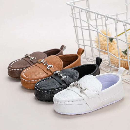Baby-Schuhe 2025: Canvas Soft-Sole Slip-On - Newborn Crib Collection