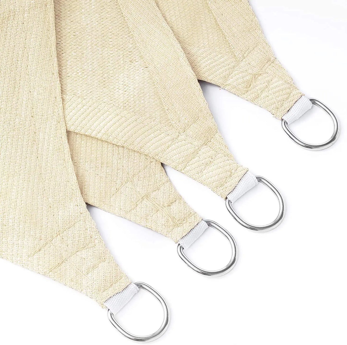 UV-Schutz Sonnensegel 4x4m - Premium HDPE Sonnenschutz für Garten & Terrasse