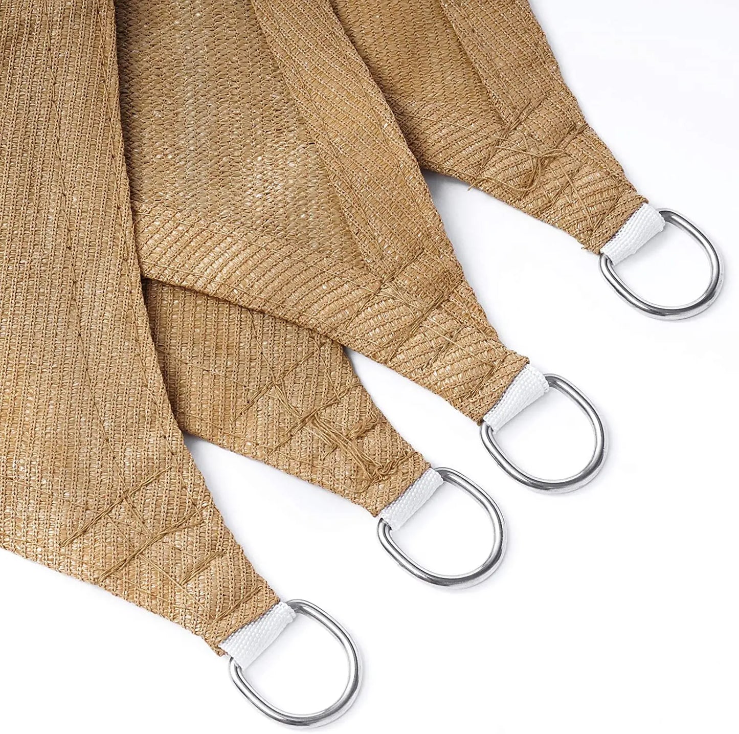 UV-Schutz Sonnensegel 4x4m - Premium HDPE Sonnenschutz für Garten & Terrasse