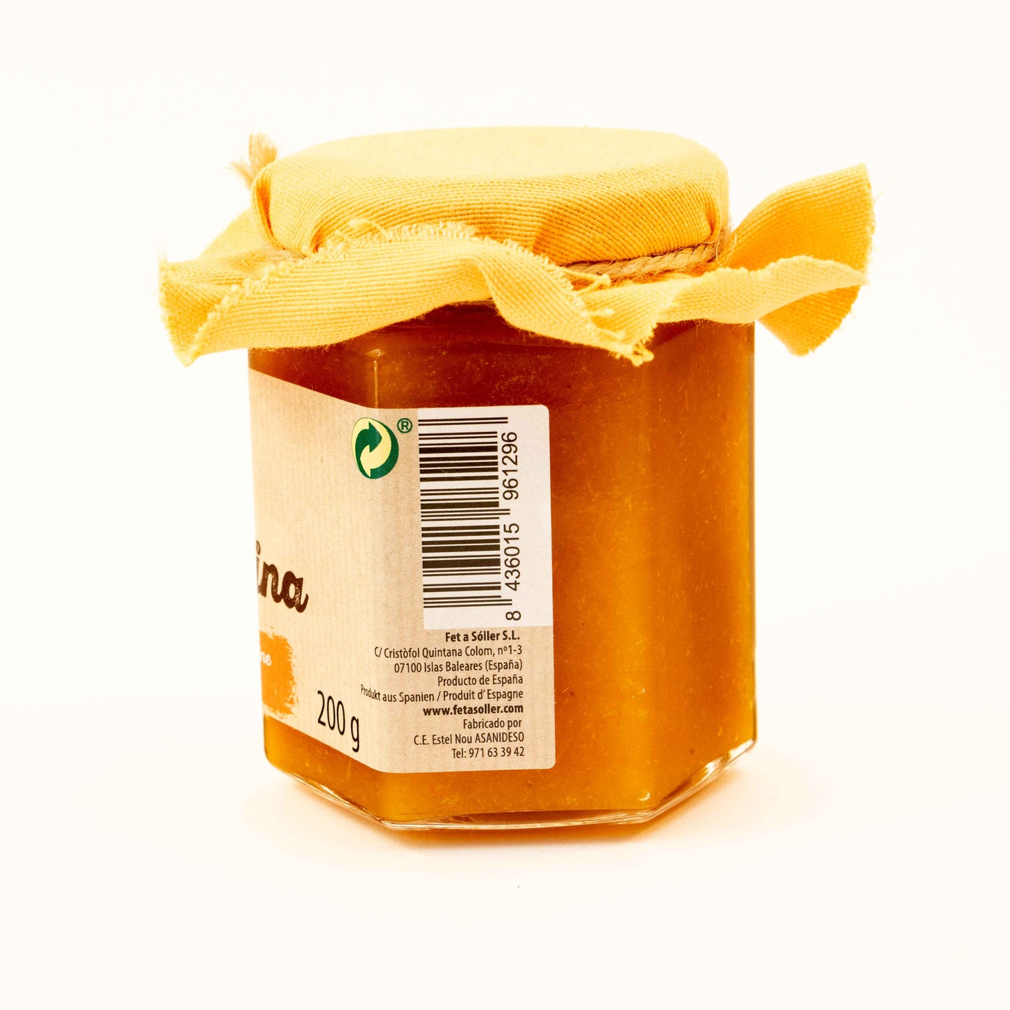 Dulceață de clementine Viva La Vida cu 67% conținut de fructe - borcan de 250 g, fără aditivi