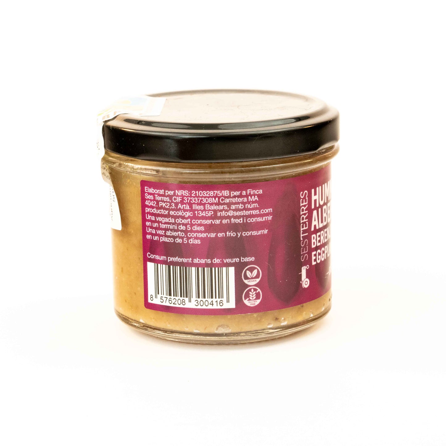 Humus de vinete VIVA LA VIDA - Aromă mediteraneană, Conținut aprox. 150 g, Calorii 74 kcal
