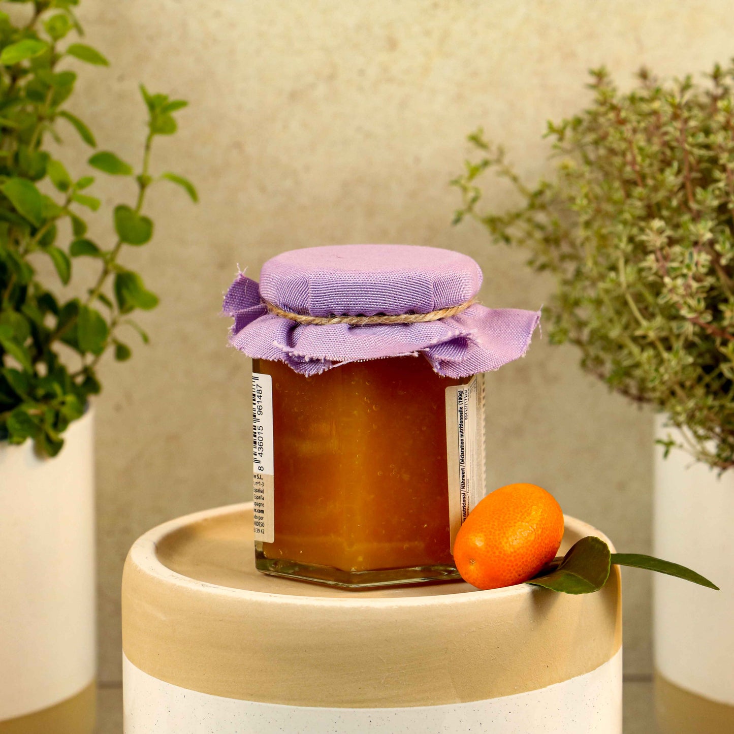 VIVA LA VIDA Marmeladă de portocale amare Aromă puternică de portocale amare - Conținut 320 g, diametru 6 cm, înălțime 9 cm